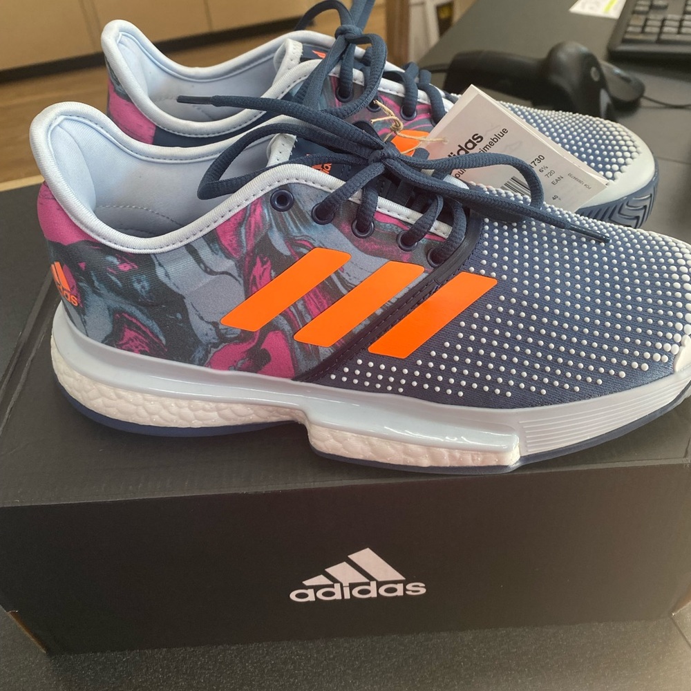 Addidas SoleCourt Tennis Shoes Primeblue size 7 men’s